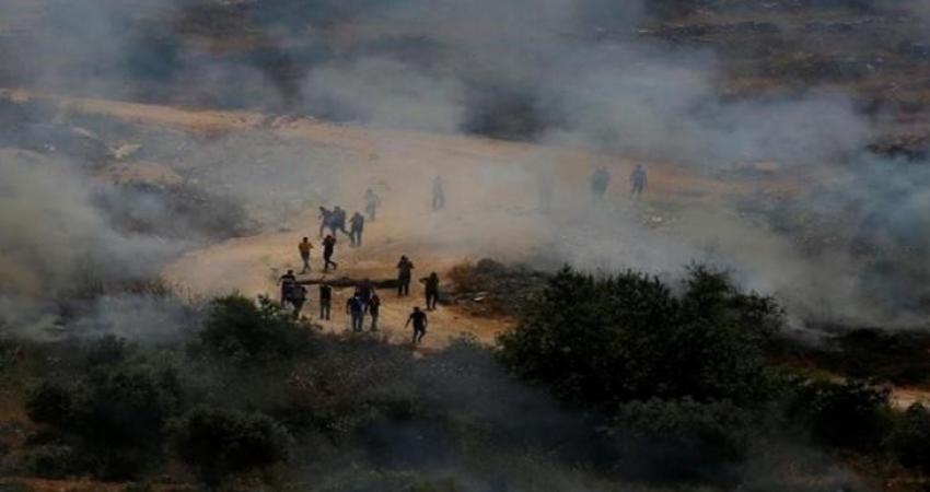 عشرات الأطفال يوجهون رسائل للعالم من جبل صبيح جنوب نابلس