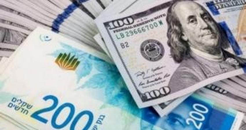 أسعار العملات مقابل الشيكل اليوم الإثنين