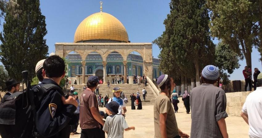 مستوطنون يقتحمون المسجد الأقصى بحراسة مشددة
