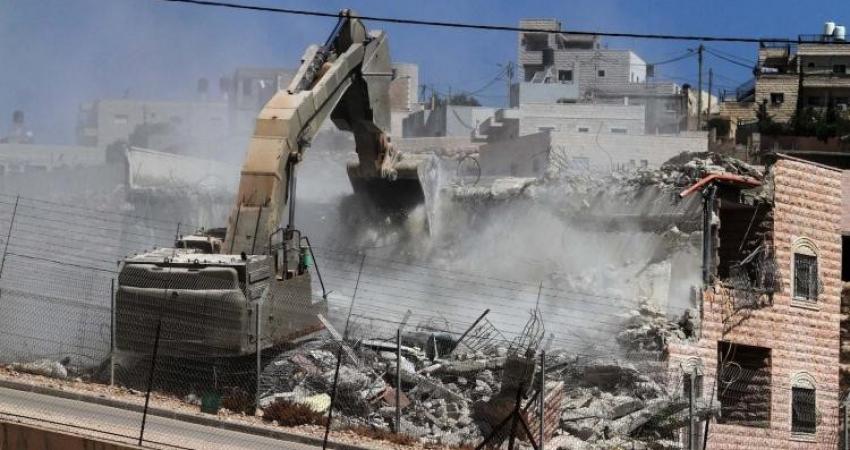 الاحتلال يهدم 19 منشأة بالقدس وضواحيها خلال أسبوعين
