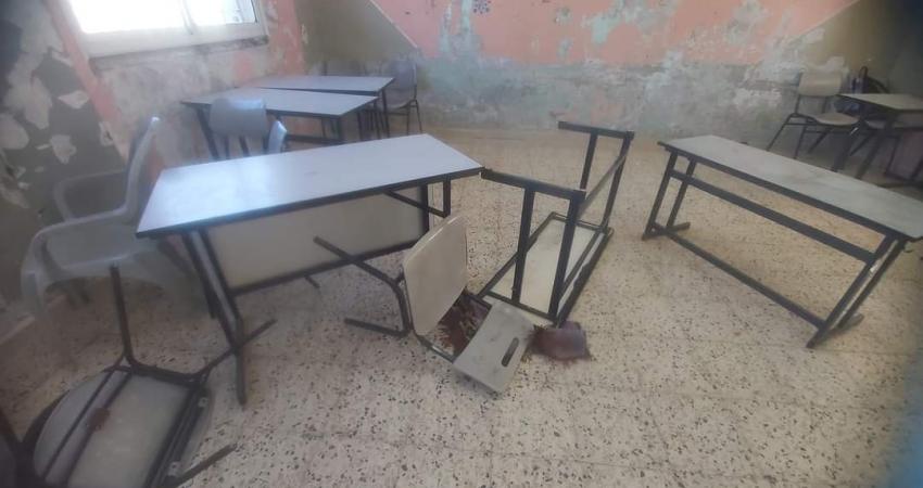 اقتحام مدرسة دير نظام شمال رام الله