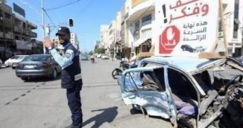 مرور غزة توضِّح حالة الطرق اليوم الإثنين
