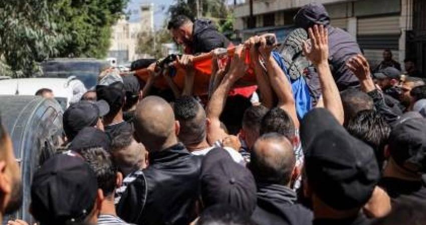 جماهير غفيرة تشيع جثمان الشهيد أحمد السعدي في جنين