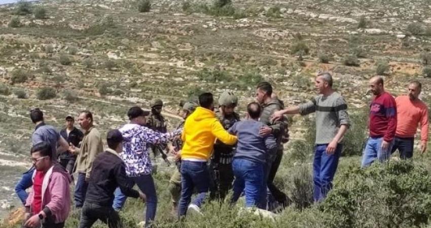 مواجهات في "قريوت" و"بيتا" مع قوات الاحتلال