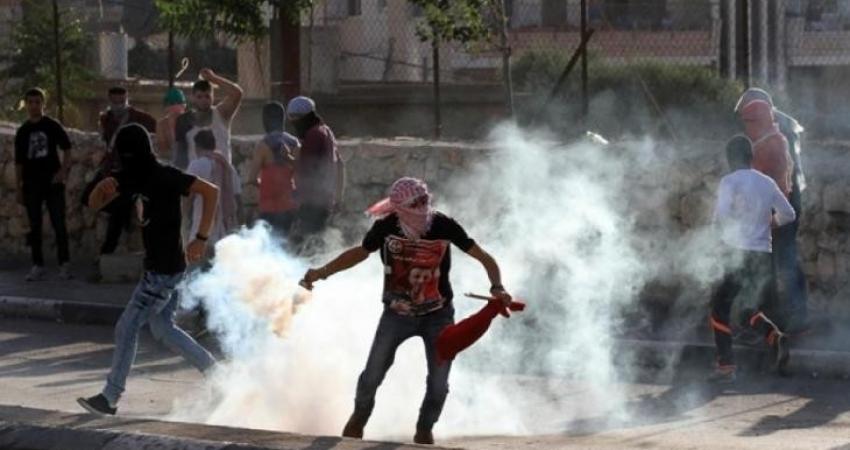 إصابات بمواجهات مع الاحتلال جنوب نابلس