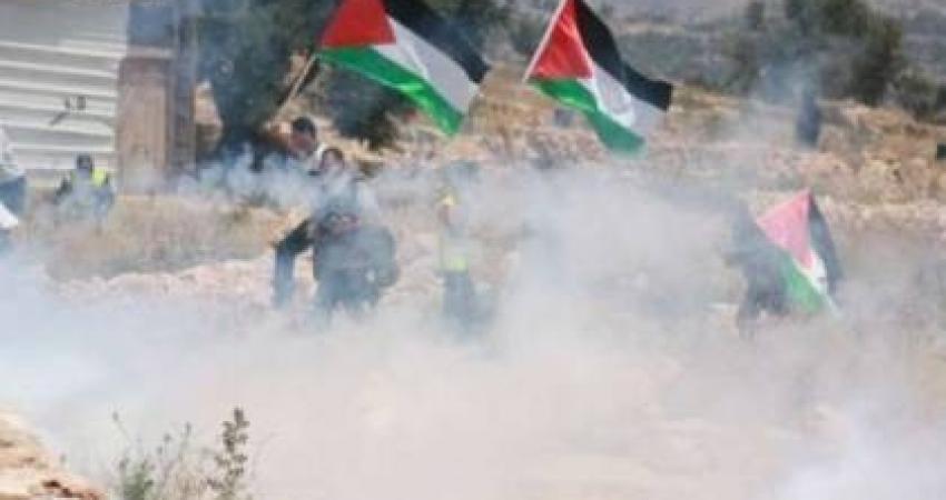 11 إصابة برصاص الاحتلال خلال قمع الاحتلال مسيرة كفر قدوم