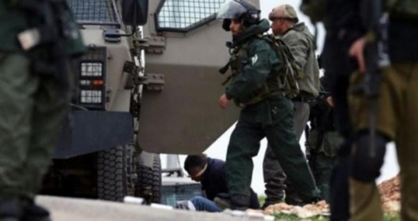 الاحتلال يعتقل 4 فلسطينيين من نابلس