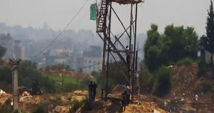 كتائب القسام تعيد ترميم مرصد دمره الاحتلال شمال غزة
