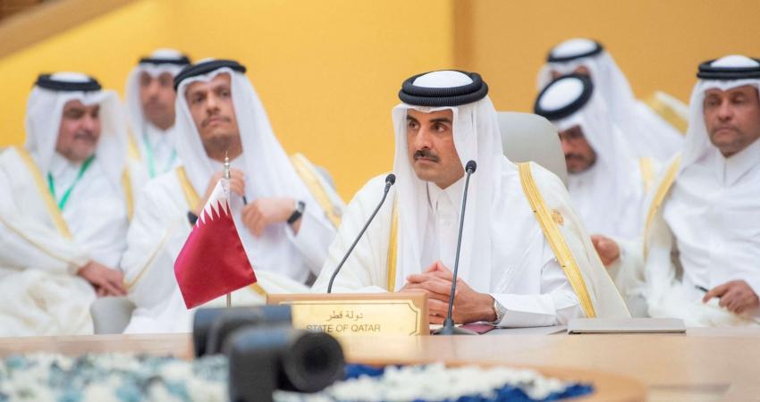 أمير قطر يكشف عن شرط الدول العربية للتطبيع مع "إسرائيل"