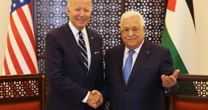 رئاسة السلطة تُصدر بيانًا عقب زيارة الرئيس الأمريكي إلى فلسطين