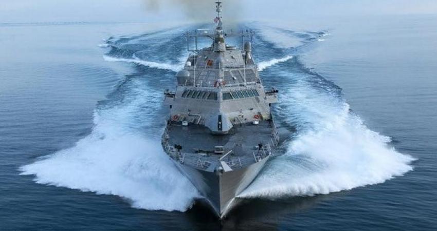 الحرس الثوري الإيراني يحتجز سفينة أجنبية في مياه الخليج
