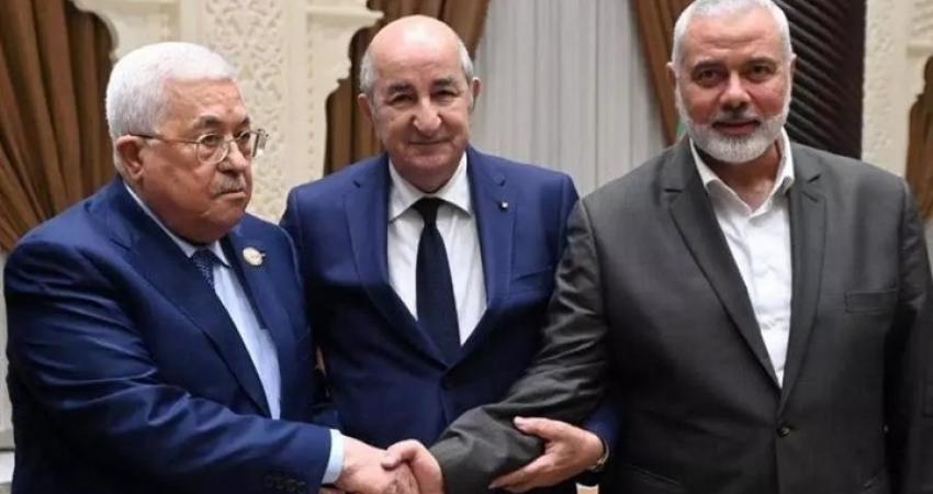 هنية وعباس في ضيافة الرئيس الجزائري