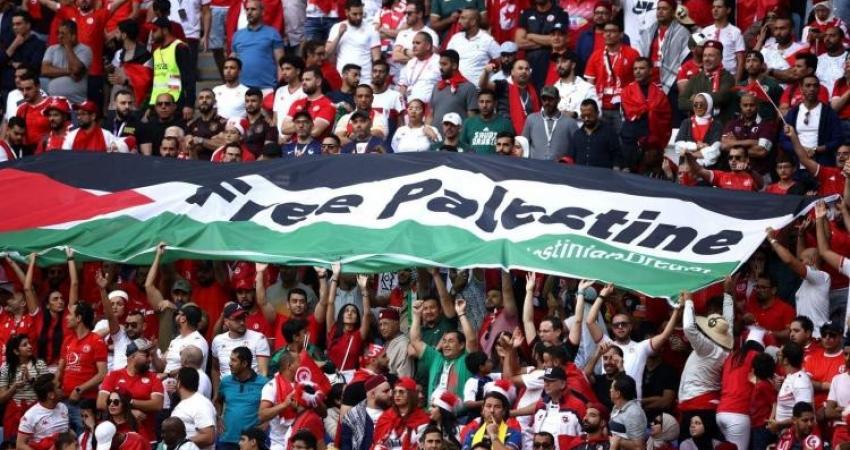 فلسطين ثابتة في جميع استادات كأس العالم