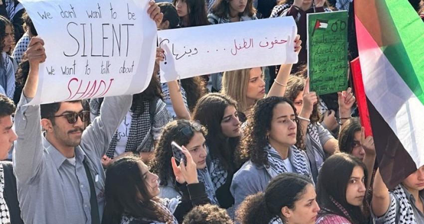 ناشطة فلسطينية تطالب الاحتلال بالإفراج عن حفيدها وأطفال آخرين