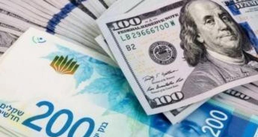 أسعار العملات مقابل الشيكل اليوم الإثنين