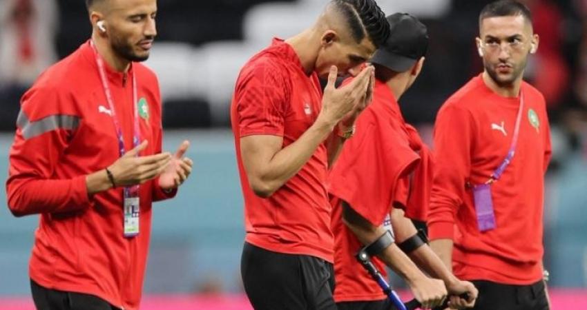 نجوم العالم العربي يدعمون المنتخب المغربي رغم الخسارة