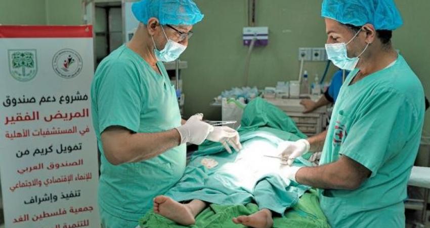 إطلاق مشروع إجراء عمليات للمرضى الفقراء في قطاع غزة