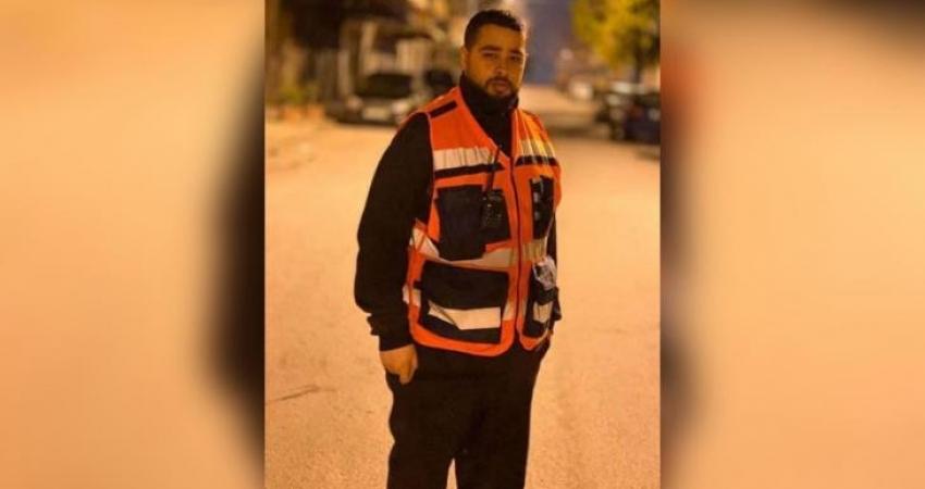 "الإغاثة الطبية" تكشف عن حالة المسعف حمزة أبو حجر