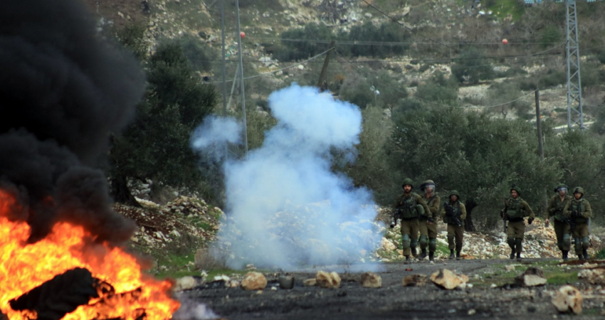 إصابات خلال مواجهات مع الاحتلال في مناطق متفرقة بالضفة