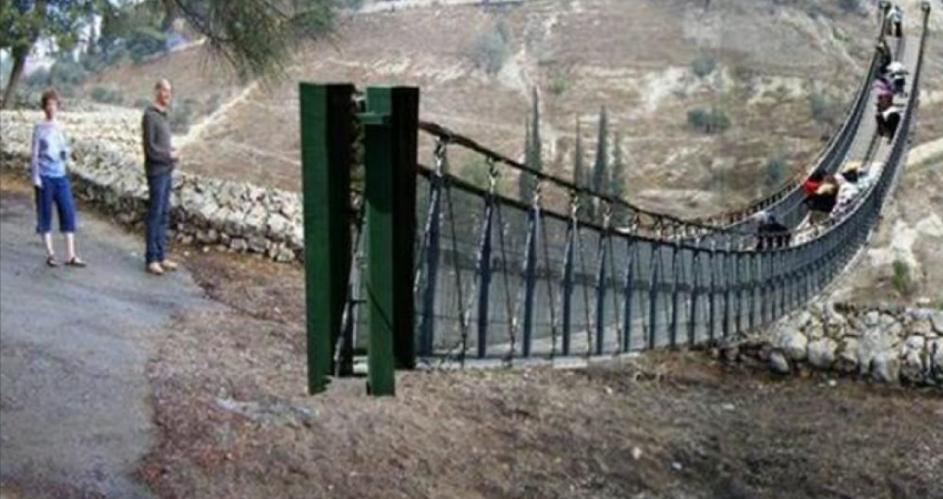 حماس تدين بناء جسر هوائي استيطاني في القدس