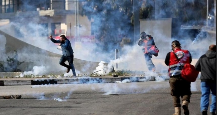 إصابات خلال مواجهات مع المستوطنين جنوب نابلس