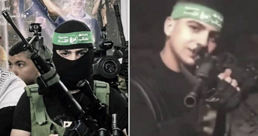 مشاهد للشهيد القسامي علي الغول أثناء تصنيعه للعبوات محلية الصنع