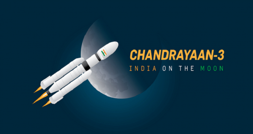 لحظة انطلاق Chandrayaan-3 على سطح القمر!