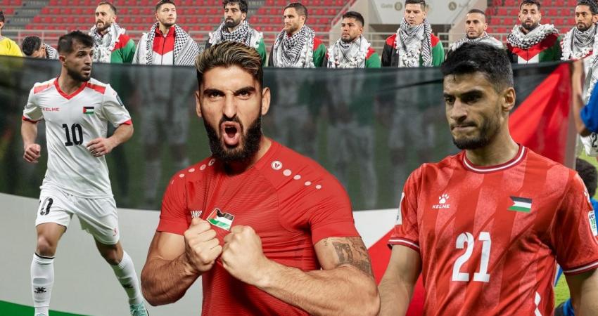 نجوم كرة القدم الفلسطينية