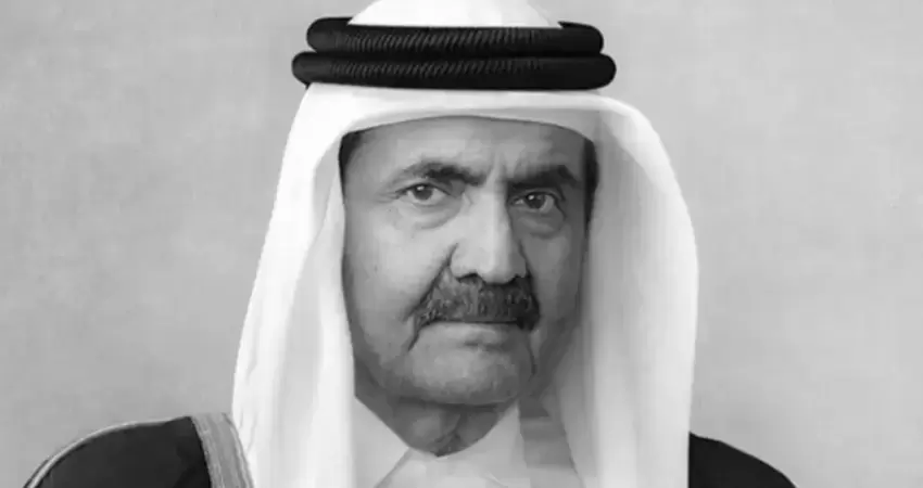 الأمير الراحل  الشيخ حمد بن خليفة آل ثاني