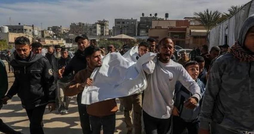 تشييع جثمان شهيد من خانيونس
