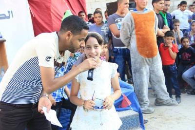 الكتلة الإسلامية تنظّم مهرجان "فرحة عيد" بالوسطى