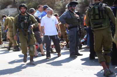 صور: عملية دهس جنود إسرائيليين برام الله