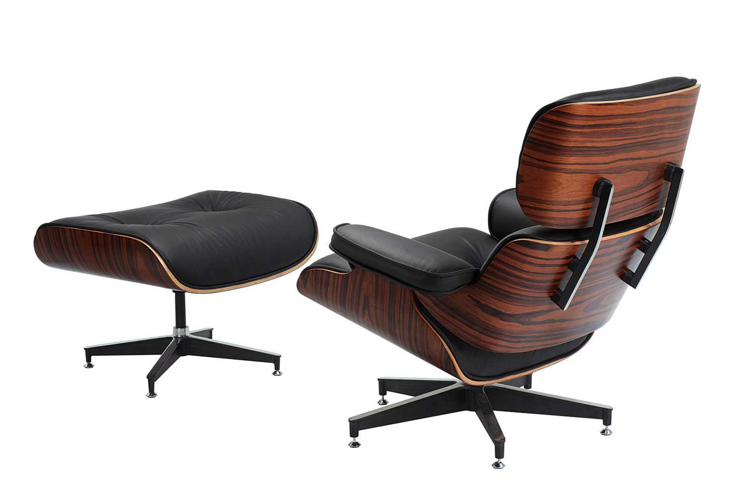 كراسي مكتبية ذكية تركن نفسها تلقائيا, Wood And Leather Chair